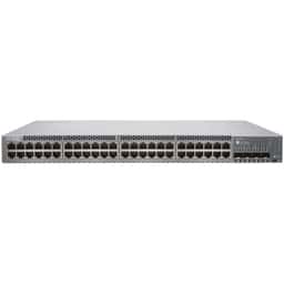 Juniper EX3400 48-port 10/100/1000BaseT PoE+, 4 x 1/10G SFP/SFP+, 2 x 40G QSFP+, - Küçük Görsel 1