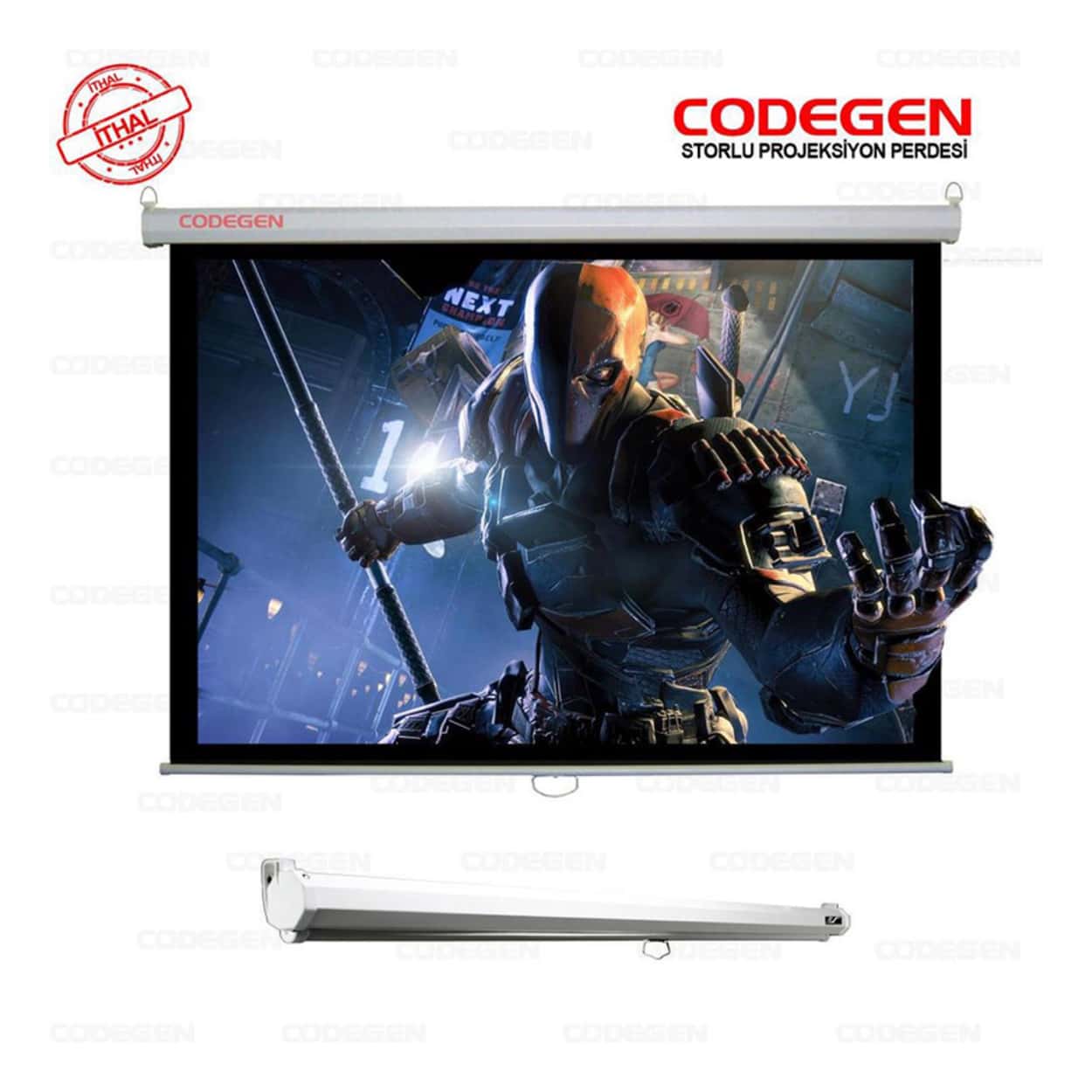 CODEGEN FAX-30 300X225 Storlu Projeksiyon Perdesi - Görsel 1