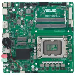 ASUS PRO H610T-CSM LGA1700 DDR5 5600 DP HDMI LVDS M2 USB3.2 Thin Mini ITX 7/24 - Küçük Görsel 8