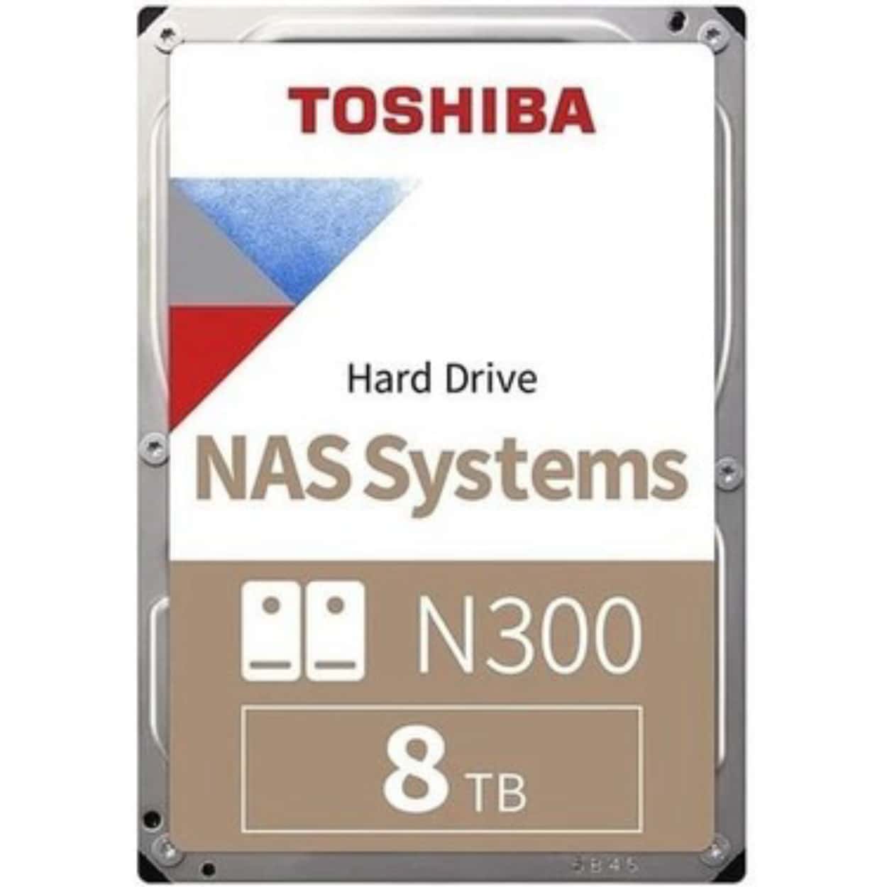 TOSHIBA N300 8 TB 7200RPM SATA3  128MB 7/24  1-8  Yuvalı Nas için - Görsel 1