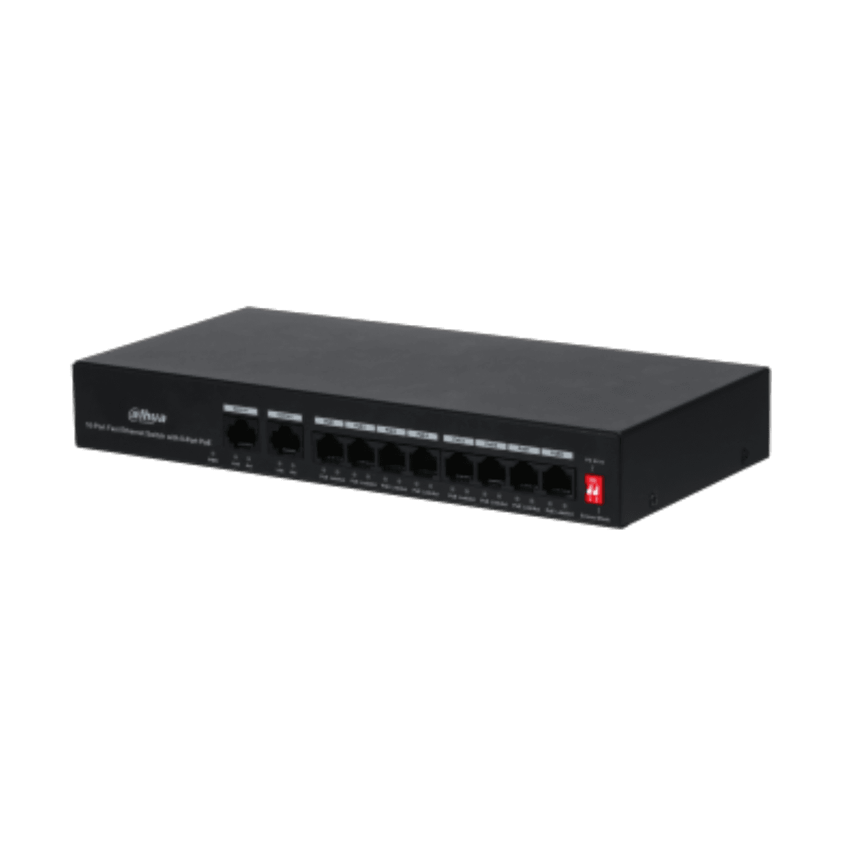 DAHUA PFS3010-8ET-65 8FE PoE Port (65W), 2FE Uplink Switch - Görsel 1