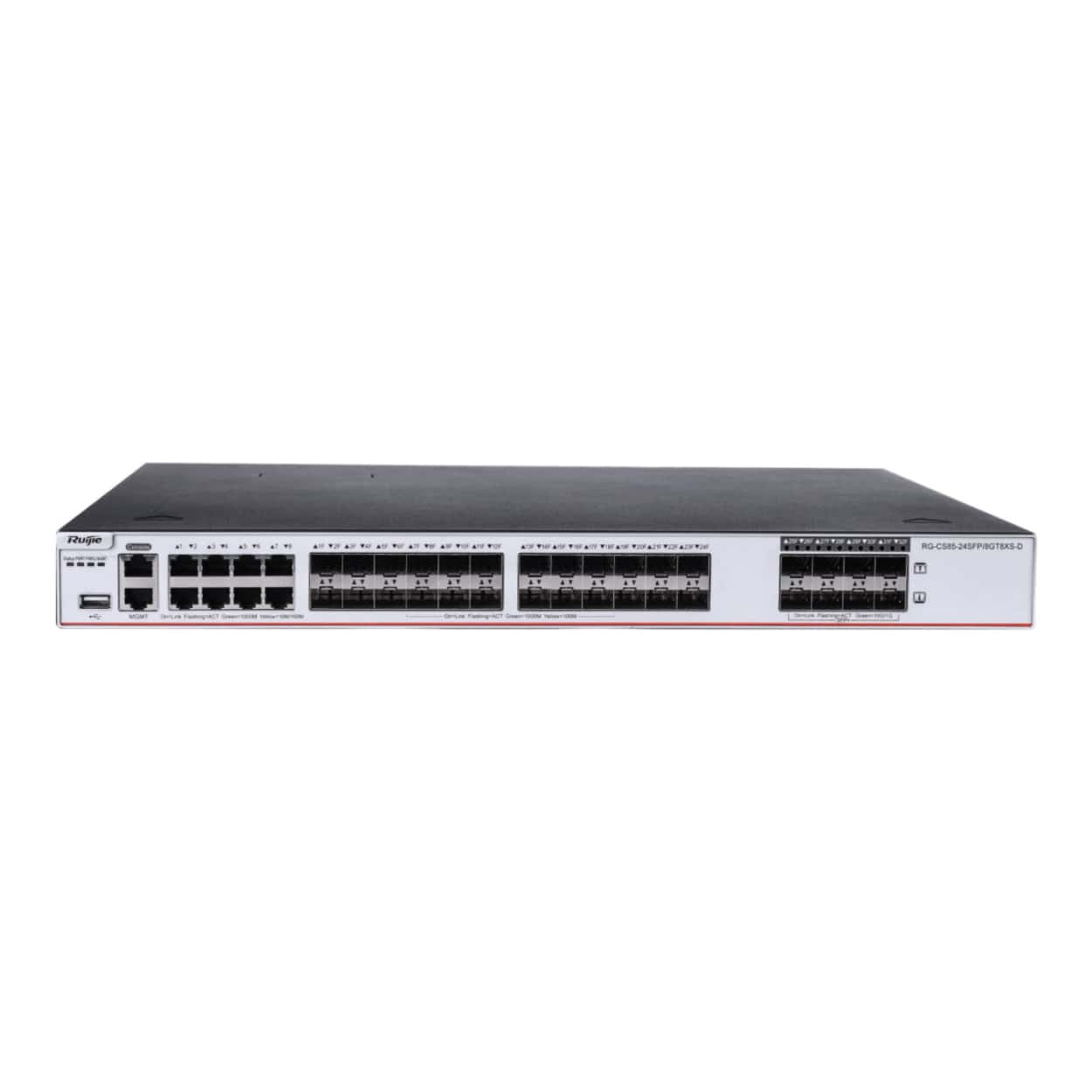 RUIJIE RG-CS85-24SFP/8GT8XS-D 24GExSFP, 8GE Combo, 8x10G SFP+ L3 Yönetil - Görsel 2
