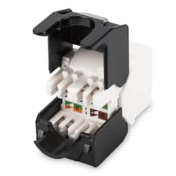 Digitus CAT. 6 Class E Keystone Jack, Unshielded/LSOH/ Zırhsız, Aletsiz Sonlandı - Küçük Görsel 1