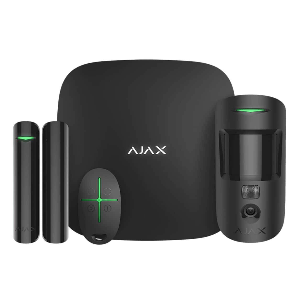 AJAX  StarterKit Cam Alarm Seti - Siyah - Görsel 1