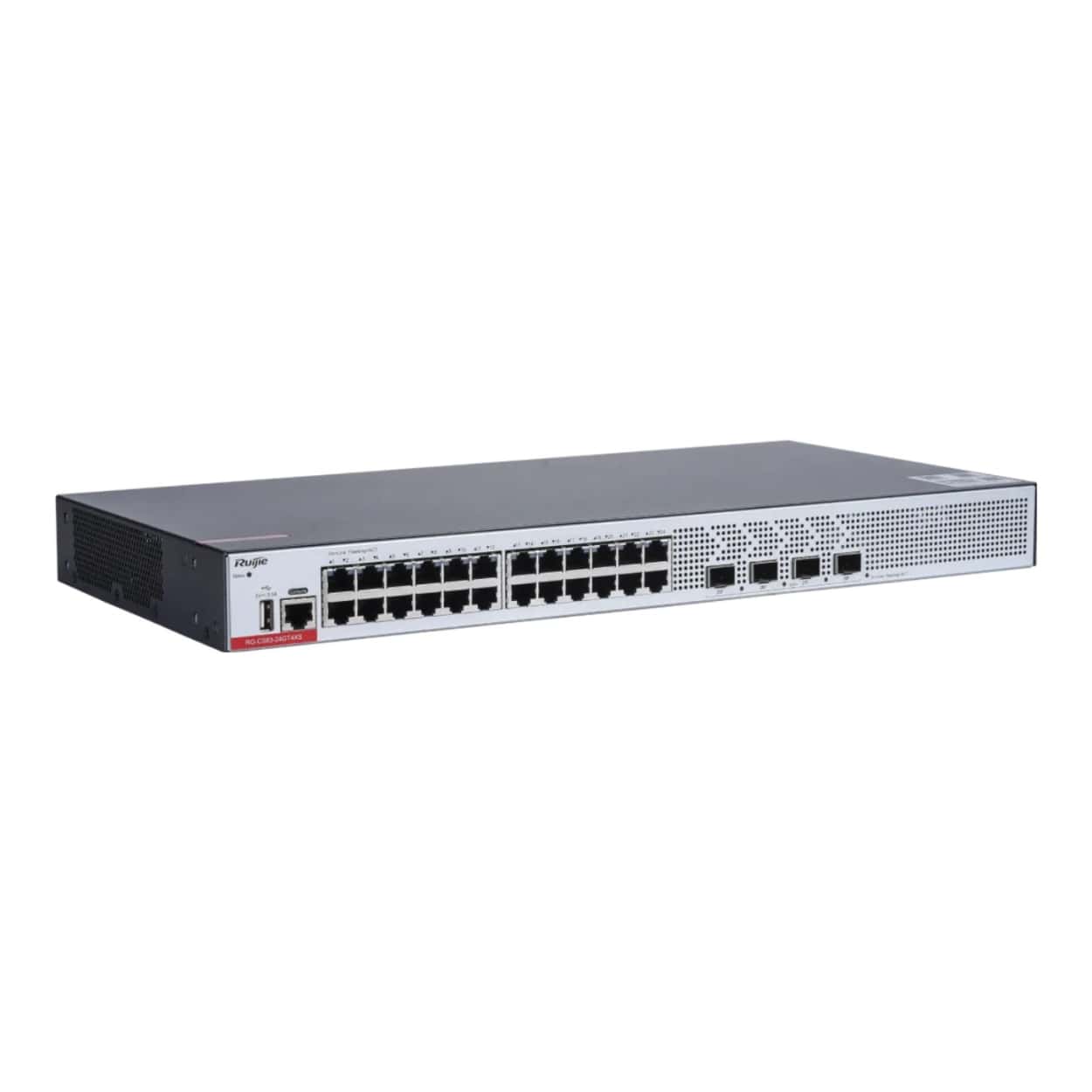 RUIJIE RG-CS83-24GT4XS 24-Port 1GE RJ45 4X10G SFP L-3 Yönetilebilir Switch - Görsel 3