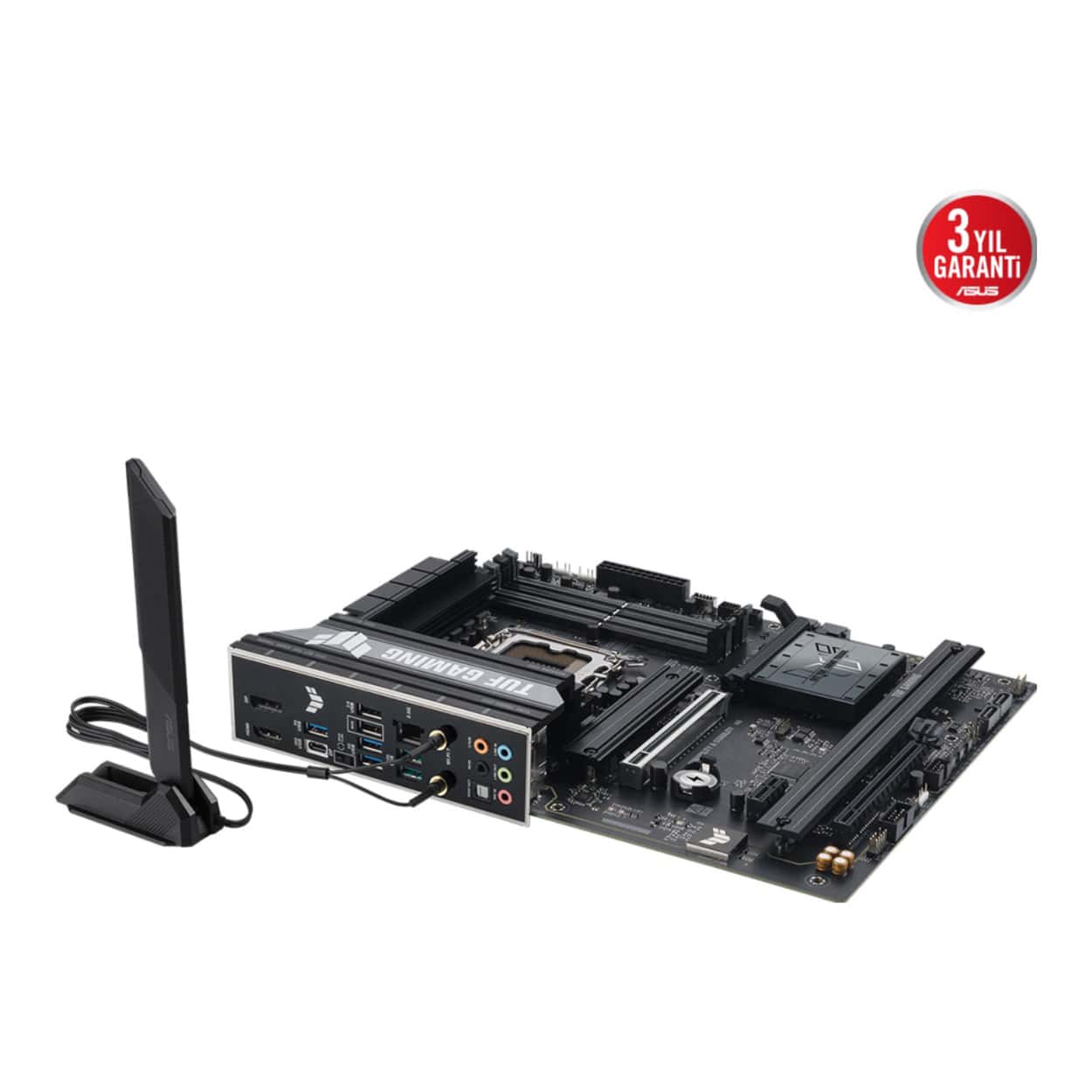 ASUS TUF GAMING B860-PLUS WIFI LGA1851 DDR5 8666 WiFi 7+BT AURA RGB 2.5GLAN ATX - Görsel 9