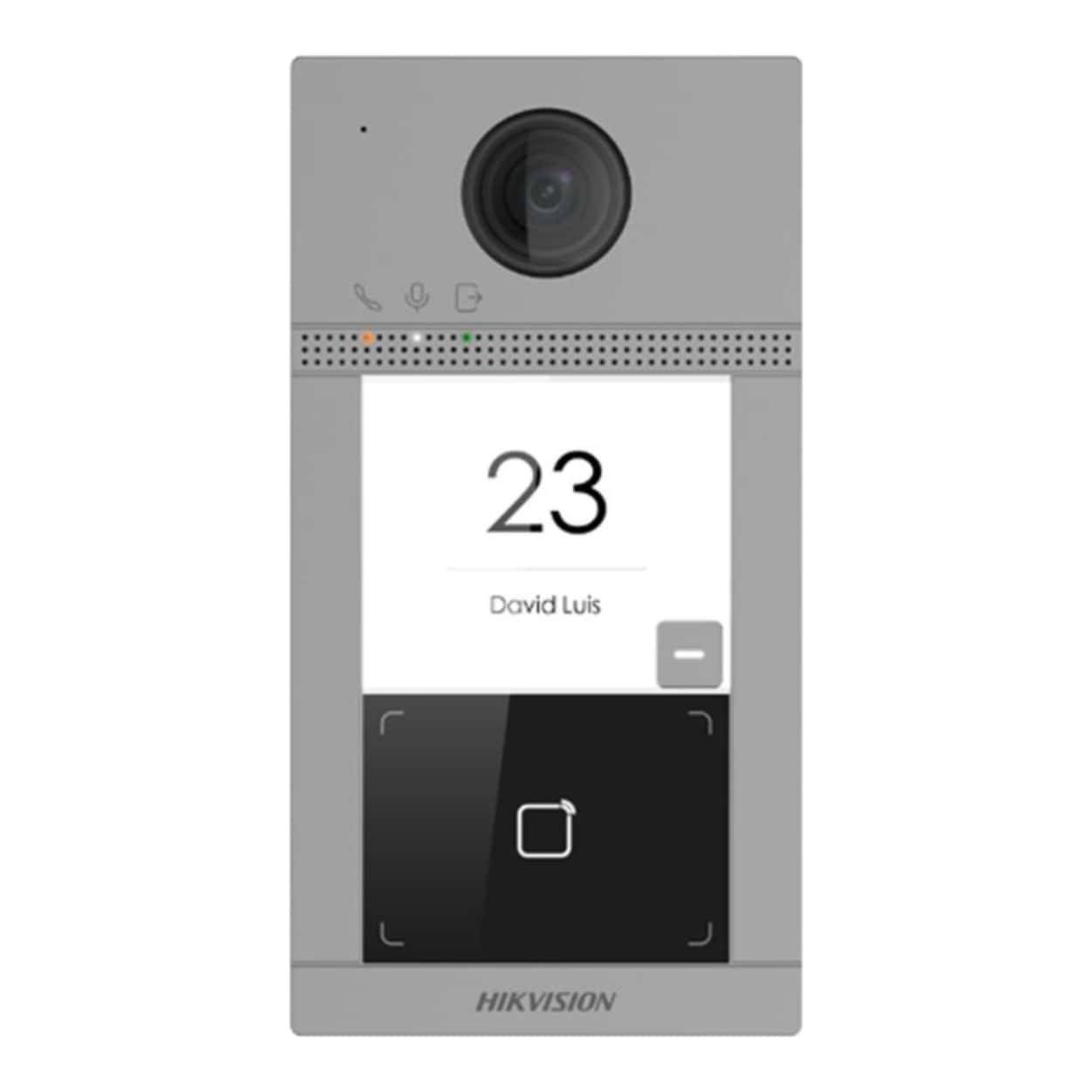 HIKVISION DS-KV8113-WME1 Tekli IP Intercom Zil Paneli - Görsel 1