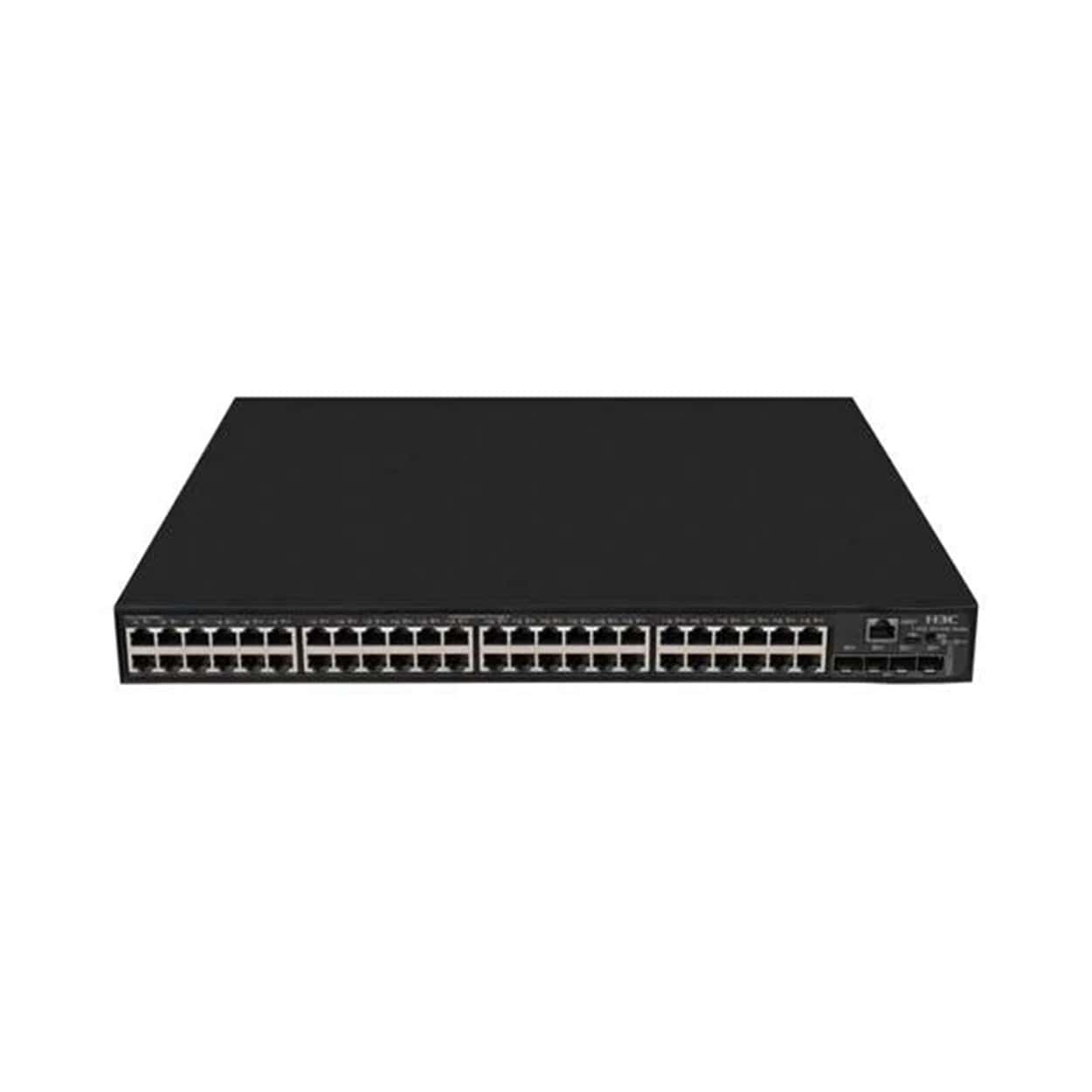 H3C S5130S-52S-PWR-EI L2 Ethernet Switch with 48*10/100/1000BASE-T PoE - Görsel 1