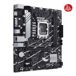 ASUS PRIME B760M-K D4 Intel B760 LGA1700 DDR4 5333 HDMI VGA 2x M2 USB3.2 AURA RG - Küçük Görsel 5