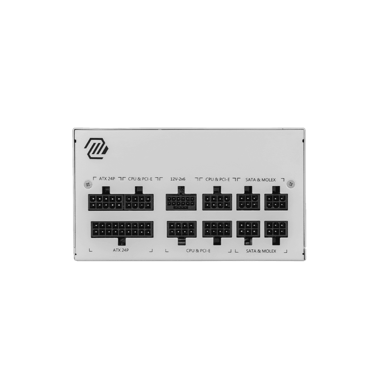 MSI MAG A850GL PCIE5 WHITE 850W 80+ GOLD POWER SUPPLY-BEYAZ - Görsel 2