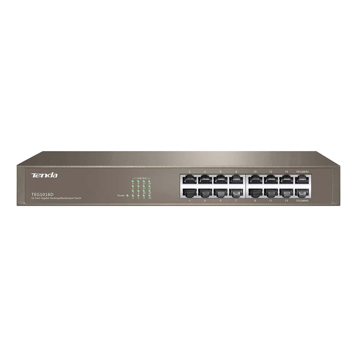 TENDA TEG1016D 16GE Port Switch - Görsel 2