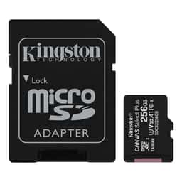 KINGSTON 256GB Canvas Select Plus MicroSDXC 100R A1 C10 Card + Adapter - Küçük Görsel 1