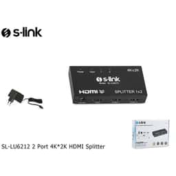 S-LINK SL-LU6212 2 Port 4K*2K HDMI Splitter - Küçük Görsel 3