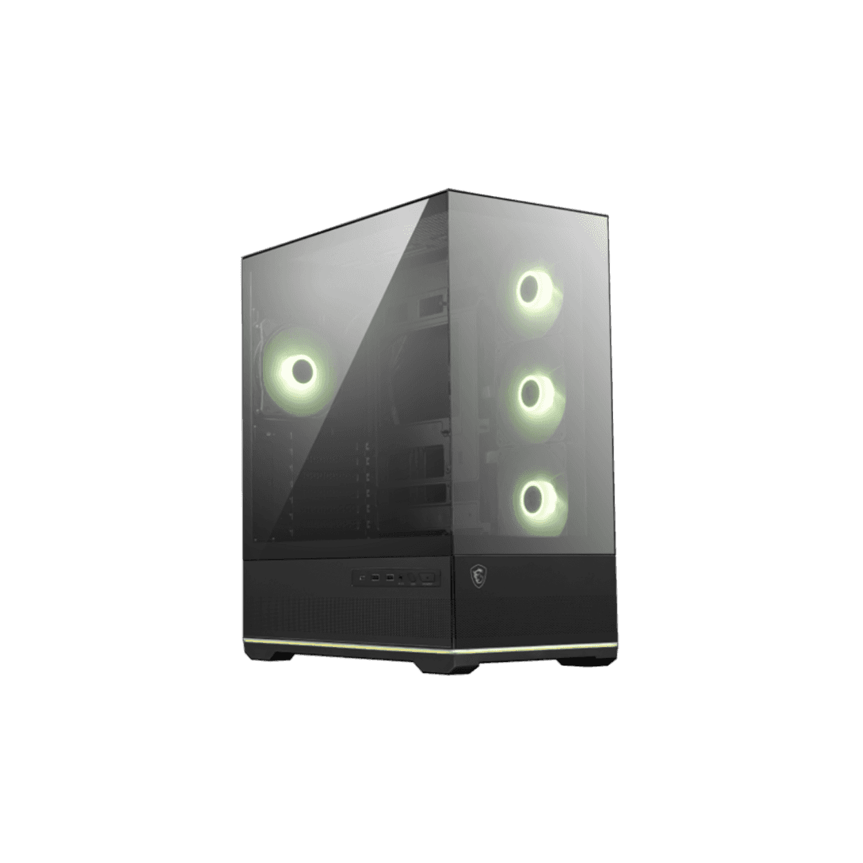 MSI MAG PANO 110R PZ TEMPERLI CAM 3X120MM 1X120MM ARGB FAN ATX PANORAMIK GAMING - Görsel 2