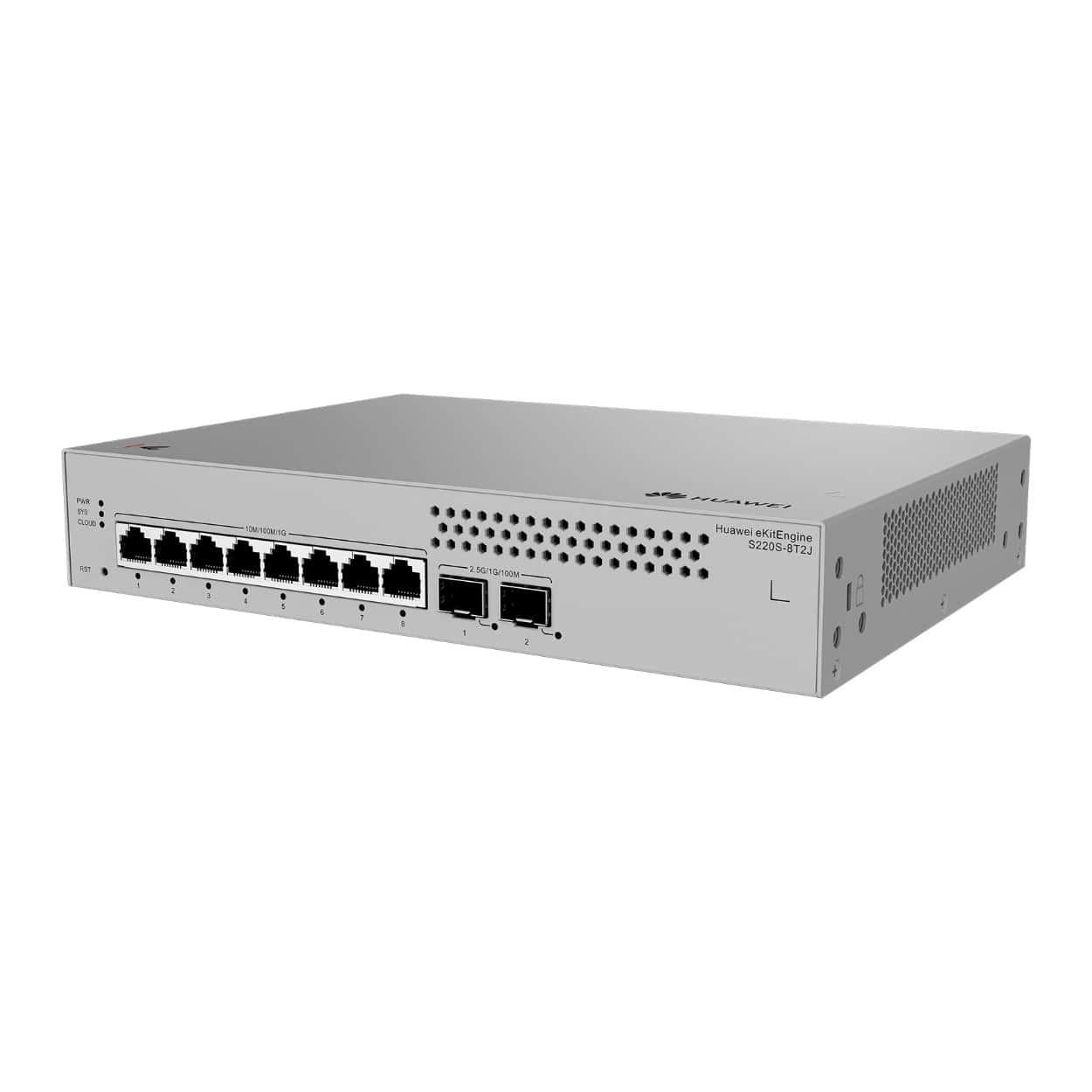 HUAWEI eKitEngine S220S-8T2J 8GE Port, 4x 2,5G SFP Yönetilebilir Switch - Görsel 2