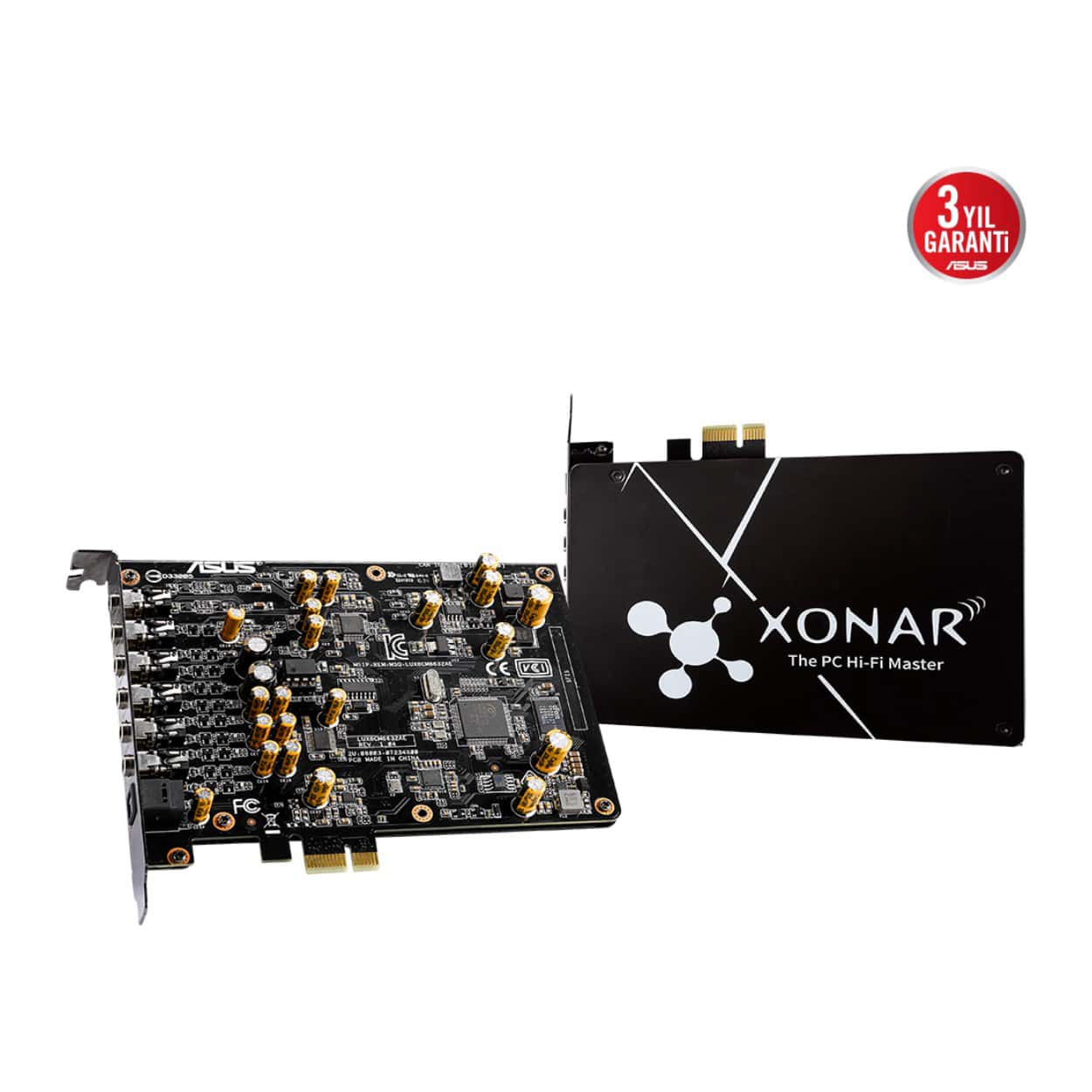 ASUS XONAR AE PCI EXPRESS 7.1 KANAL 110DB OYUNCU SES KARTI - Görsel 4