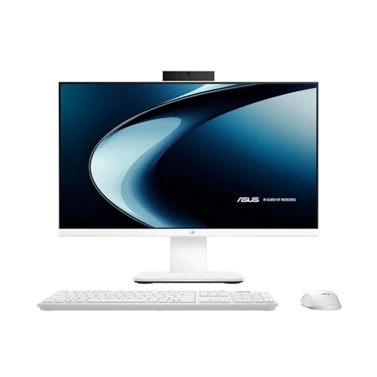 ASUS 23.8" Beyaz i5-13420H 8GB 512SSD Kablosuz Set, FDOS AIO PC - Görsel 1
