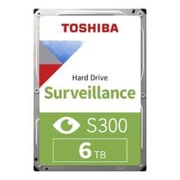 TOSHIBA S300  6 TB 5400RPM 256MB 7/24 DVR,NVR için Güvenlik HDD - Küçük Görsel 2