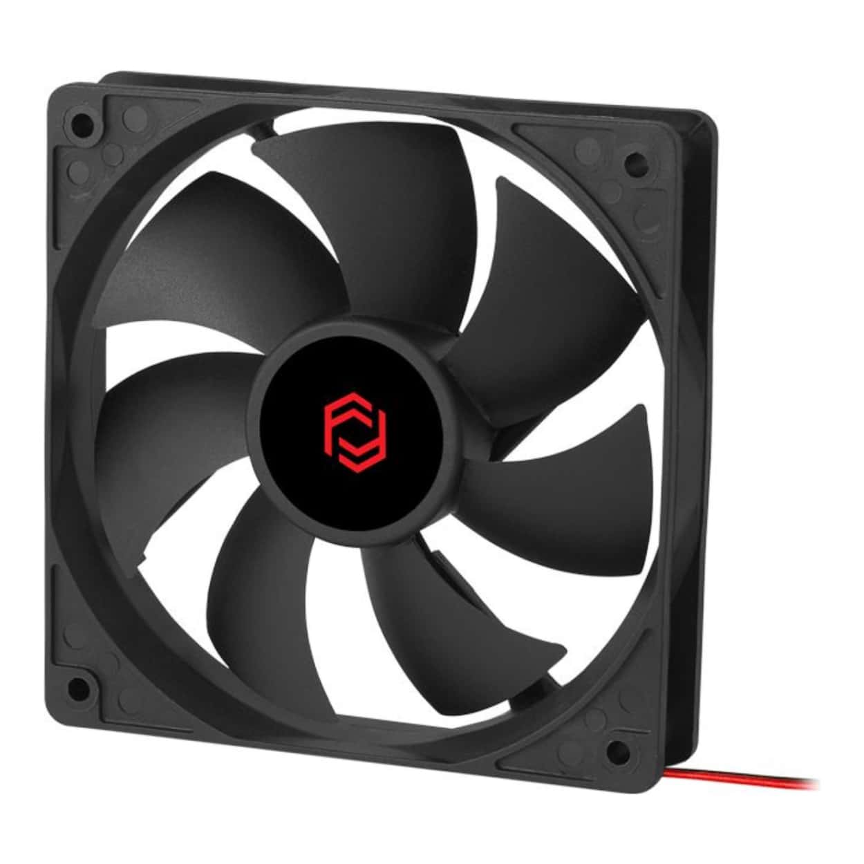 FRISBY FCL-F12B 12cm  SİYAH KASA FANI - Görsel 1