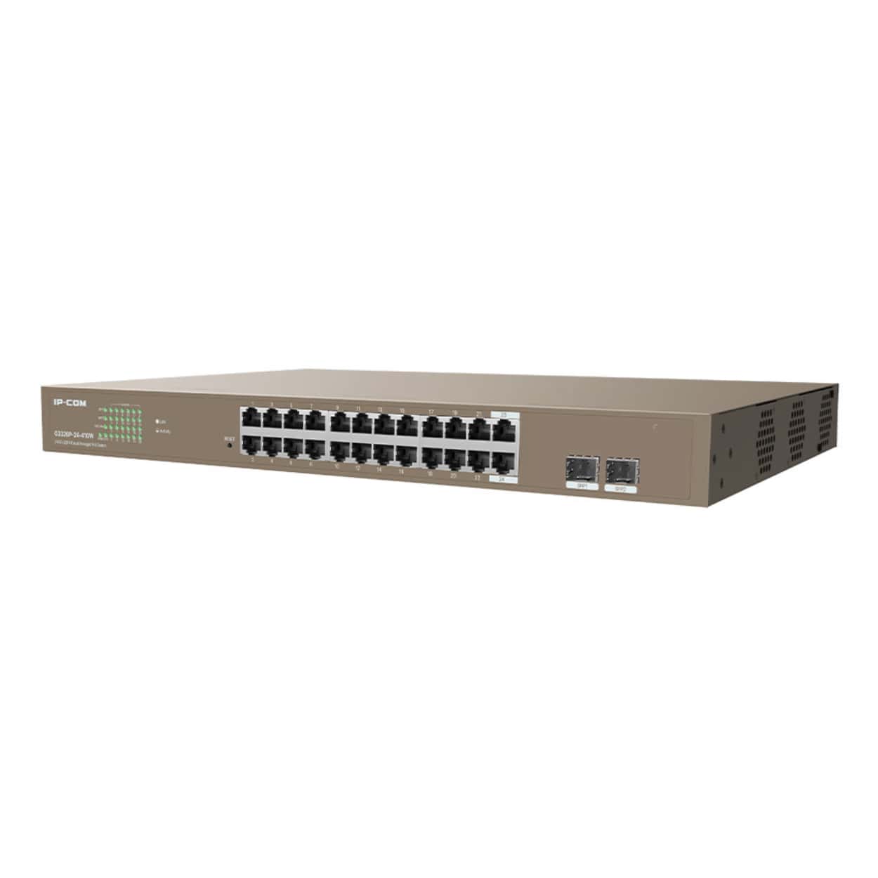 IP-COM G3326P-24-410W 24GE PoE Port (370W), 2xSFP Cloud Yönetilebilir Switch - Görsel 2