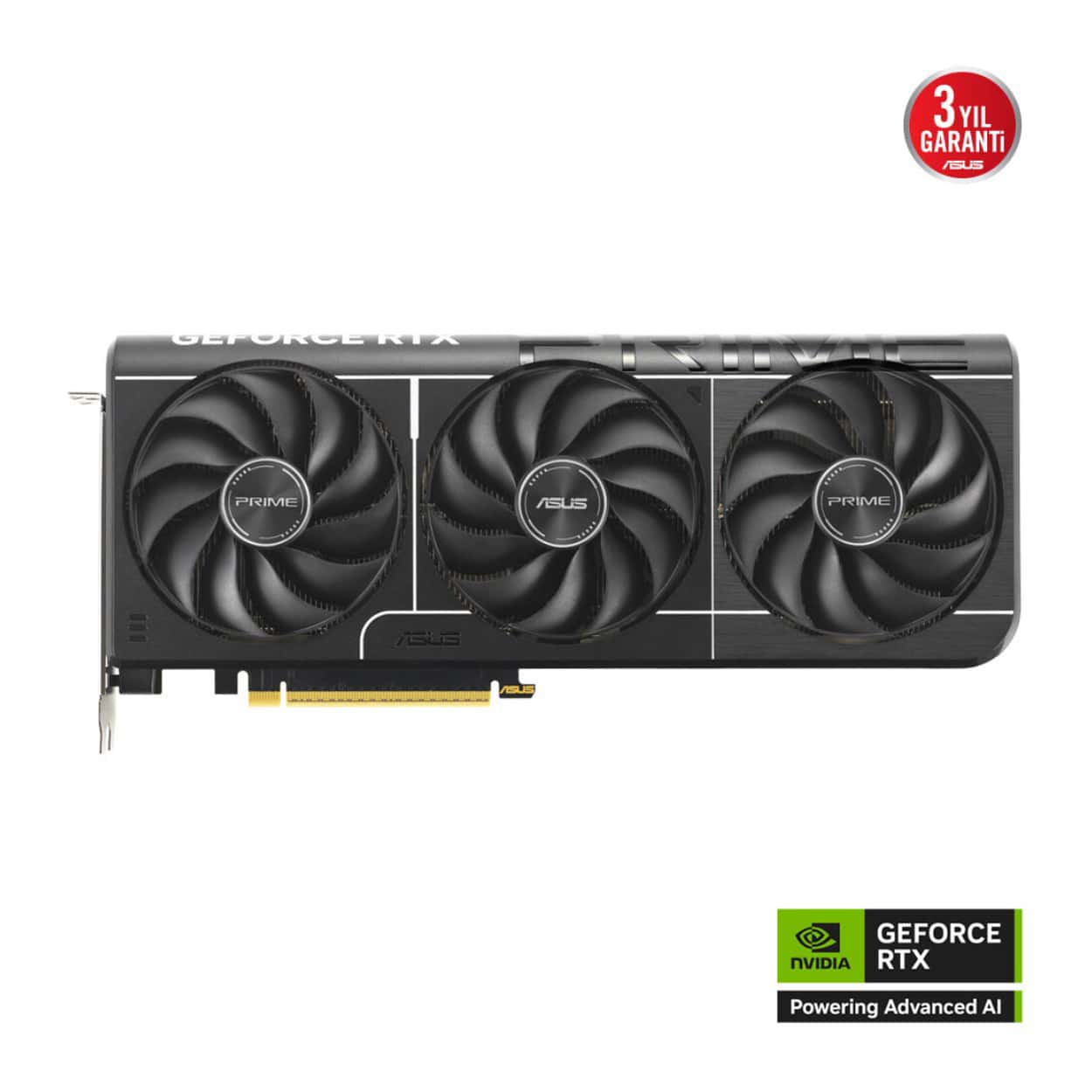 12 GB ASUS PRIME-RTX5070-O12G RTX 5070 GDDR7 192bit OC 1xHDMI 3xDP EKRAN KARTI - Görsel 2