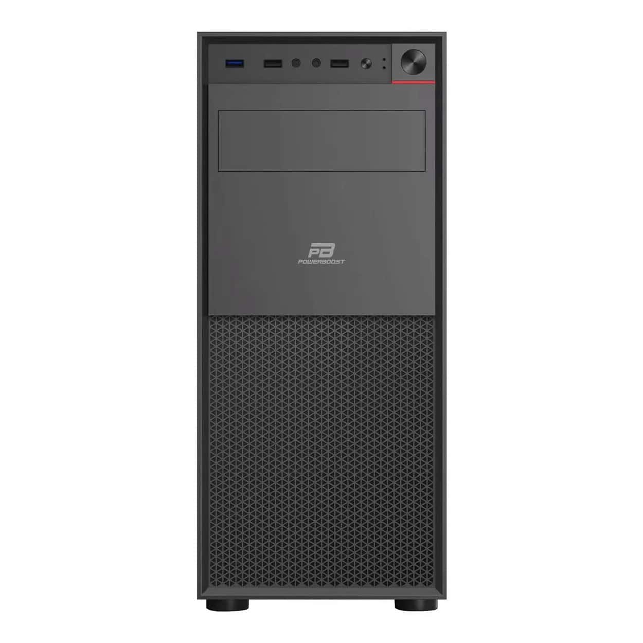PowerBoost PB-A400B 400w 1*12cm Fan USB3.0 ATX Siyah Kasa - Görsel 2