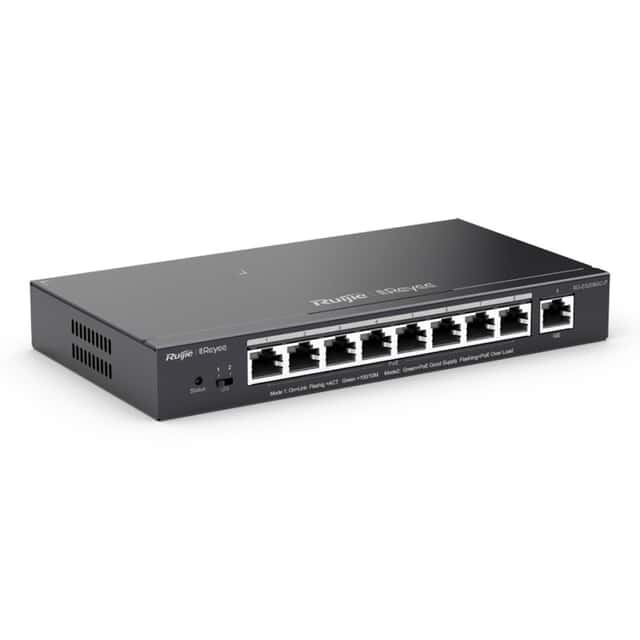 RUIJIE REYEE RG-ES209GC-P 8GE Port 120W Poe, 1GE Uplink Cloud Yönetilebilir Swit