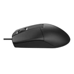 A4 TECH V-Track Kablolu Mouse USB, 1200 DPI, Siyah (OP-330) - Küçük Görsel 4