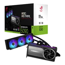 32 GB ASUS ROG-ASTRAL-LC-RTX5090-O32G-GAMING RTX 5090 GDDR7 512bit OC 2xHDMI 3xD - Küçük Görsel 1