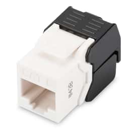 Digitus CAT. 6 Class E Keystone Jack, Unshielded/LSOH/ Zırhsız, Aletsiz Sonlandı - Küçük Görsel 2