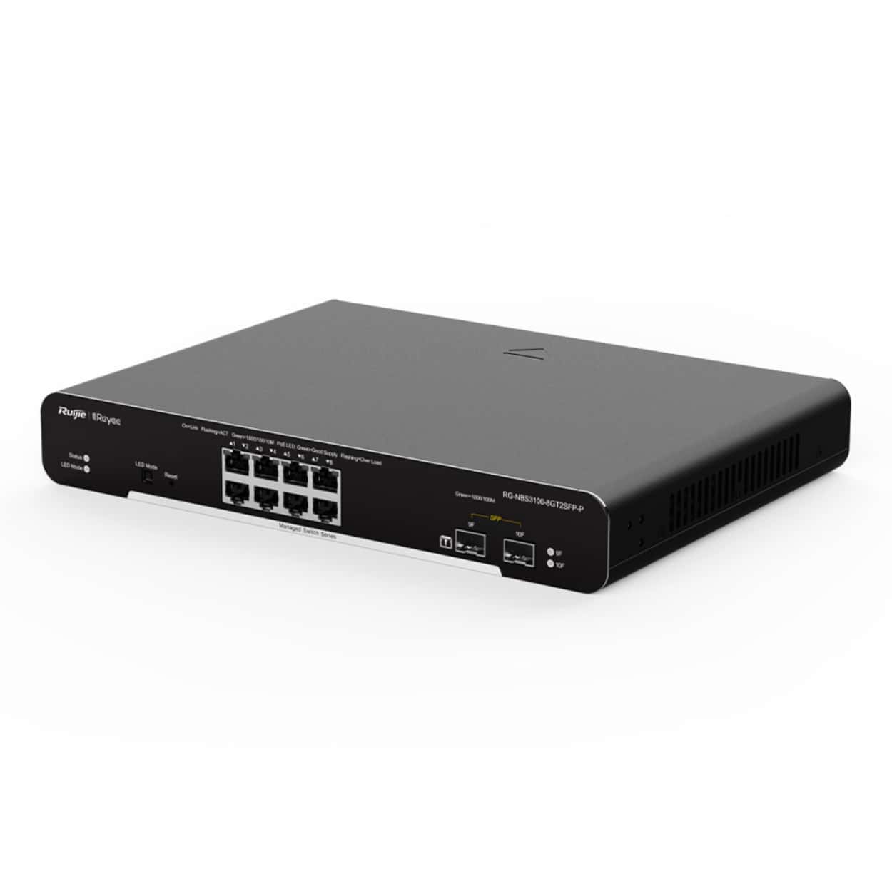 RUIJIE-REYEE RG-NBS3100-8GT2SFP-P 8GEPort+2x1GESFP 125W Poe Yönetilebilir Switch - Görsel 2