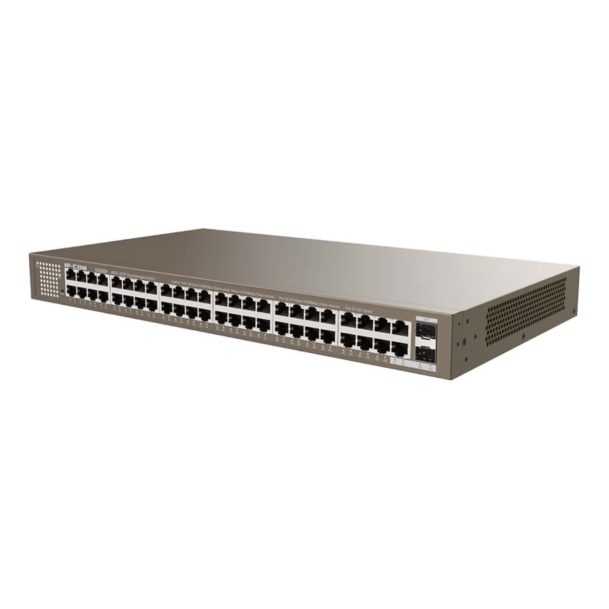 IP-COM G3350F 48GE Port, 2xSFP Cloud Yönetilebilir Switch - Görsel 1