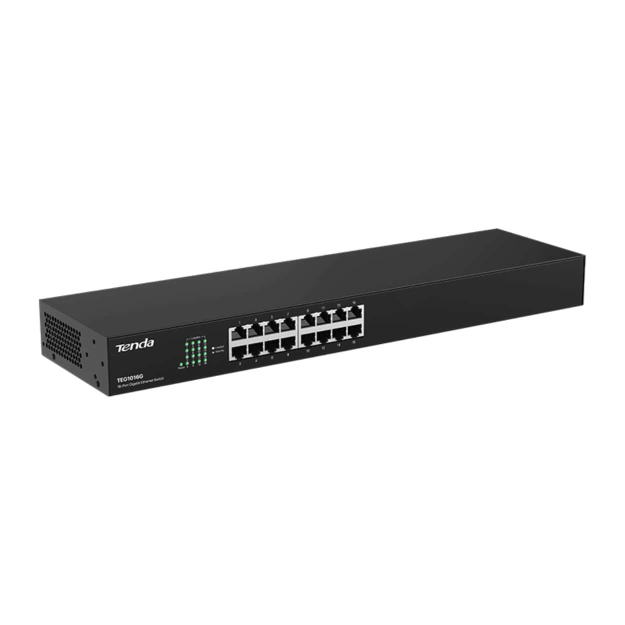 TENDA TEG1016G 16GE Port Metal Desktop Switch - Görsel 3