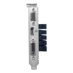 2 GB ASUS GT710-SL-2GD5-BRK-EVO 64 bit 954MHz DVI,HDMI Low Profil Ekran Kartı - Küçük Görsel 3