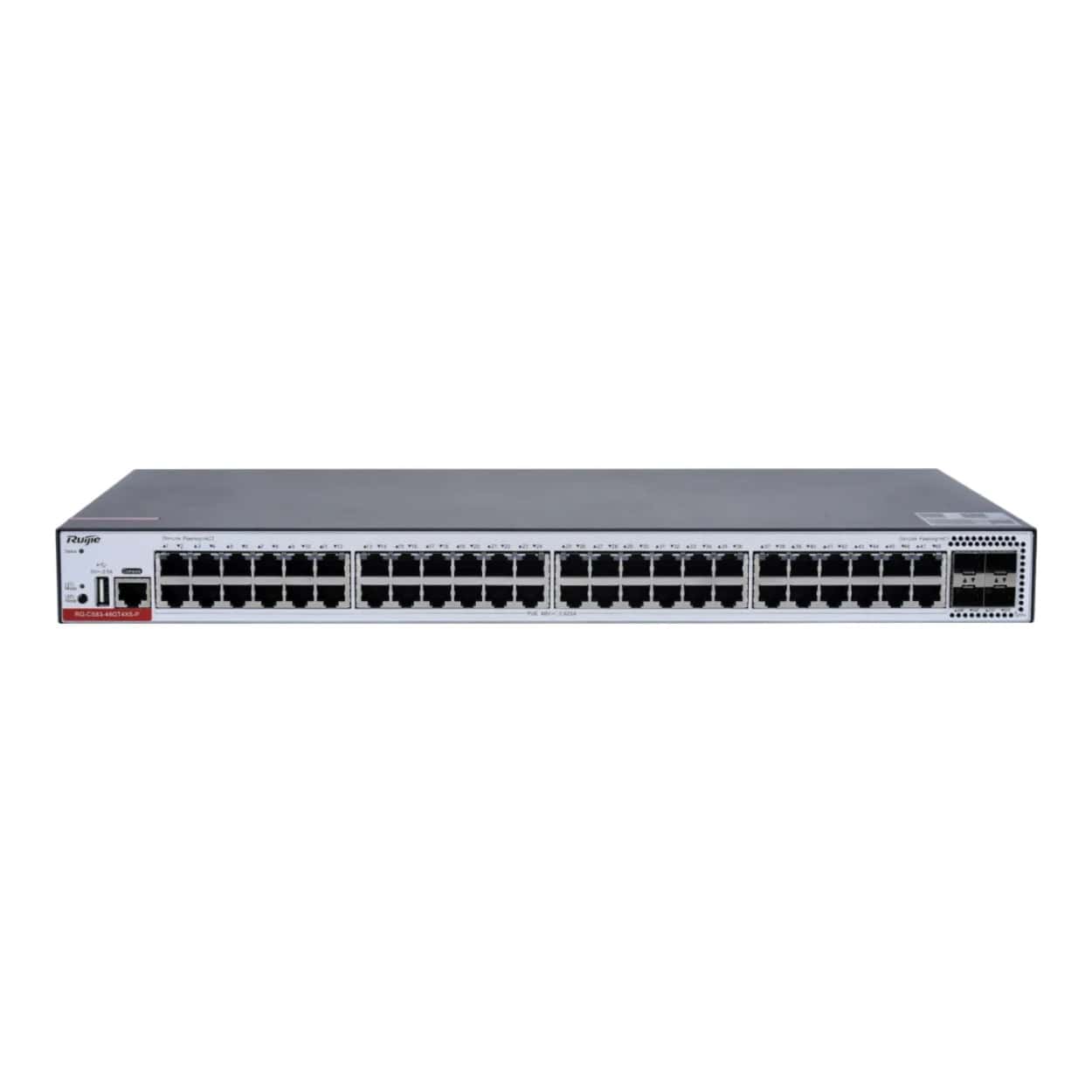 RUIJIE RG-CS83-48GT4XS-P  48 Port 1GE Poe 405W 4x10G SFP  L-3  Yönetilebilir - Görsel 2