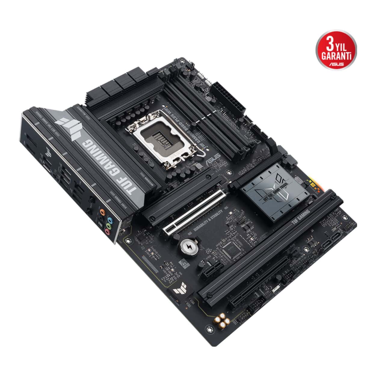 ASUS TUF GAMING B860-PLUS WIFI LGA1851 DDR5 8666 WiFi 7+BT AURA RGB 2.5GLAN ATX - Görsel 6