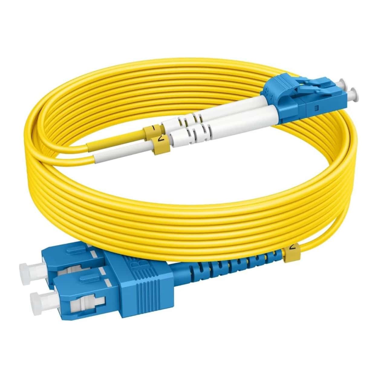 ERAT SC-LC Patch Cord Duplex SM 9/125 Mic  20 mt - Görsel 1