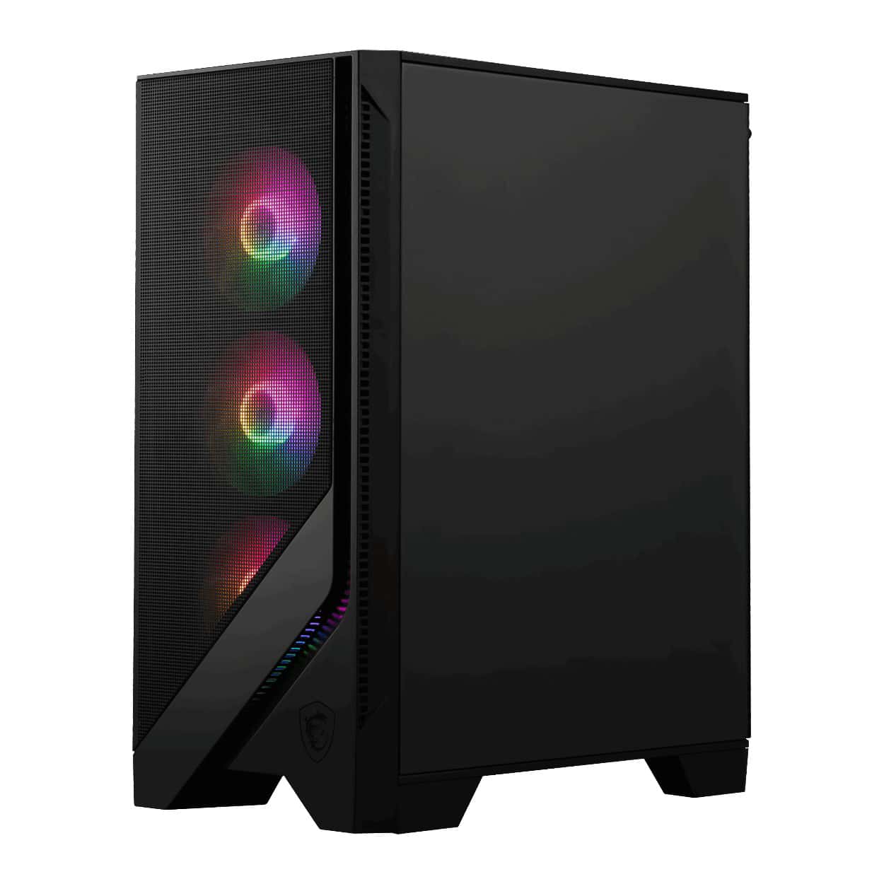 MSI MAG FORGE 120A AIRFLOW TEMPERLİ CAM 6 X120MM AUTO RGB FAN ATX GAMING KASA - Görsel 2