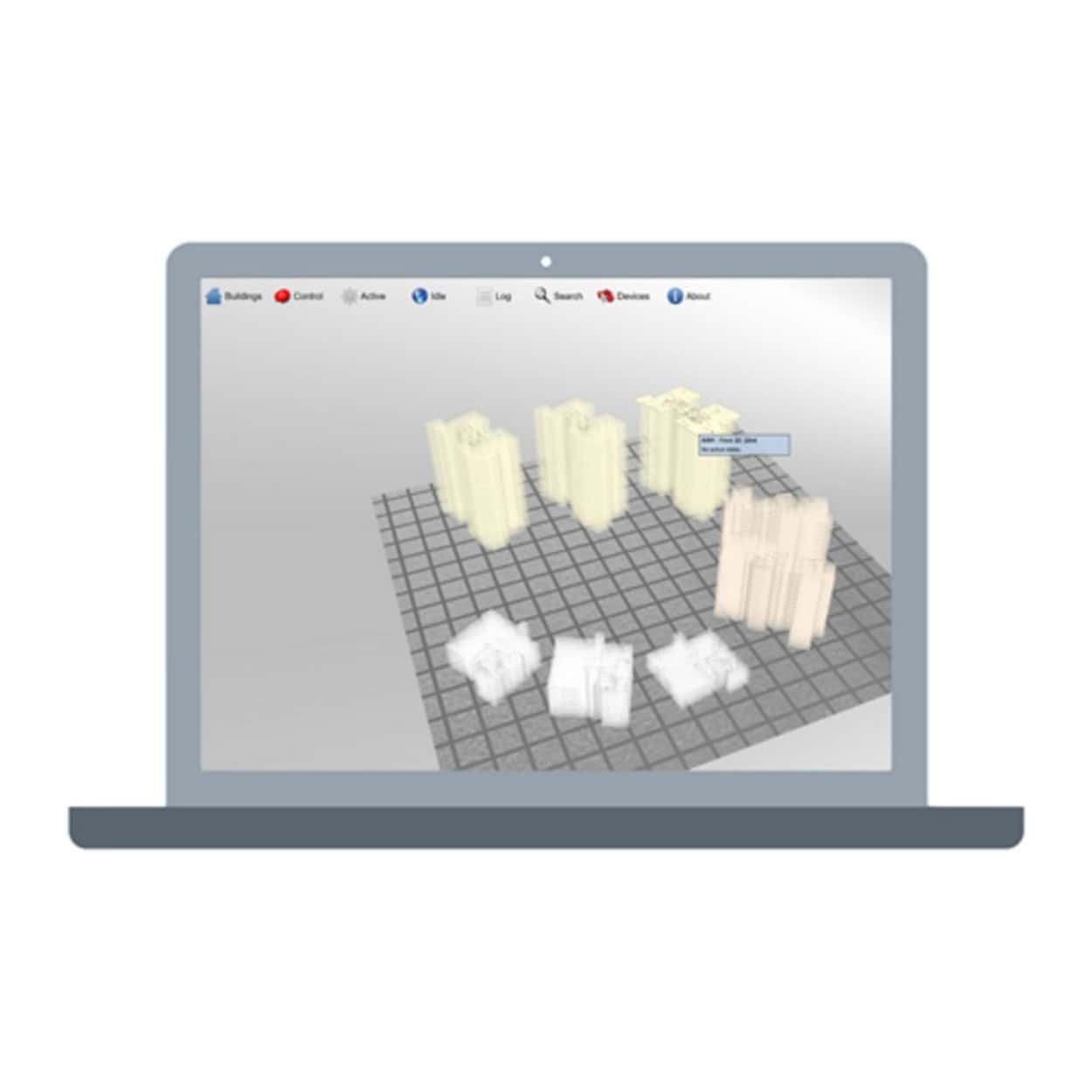 COOPER 1-2 Grafik İzleme Yazlımı ECO232 LON/RS232 Ara birim ünitesi - Görsel 1