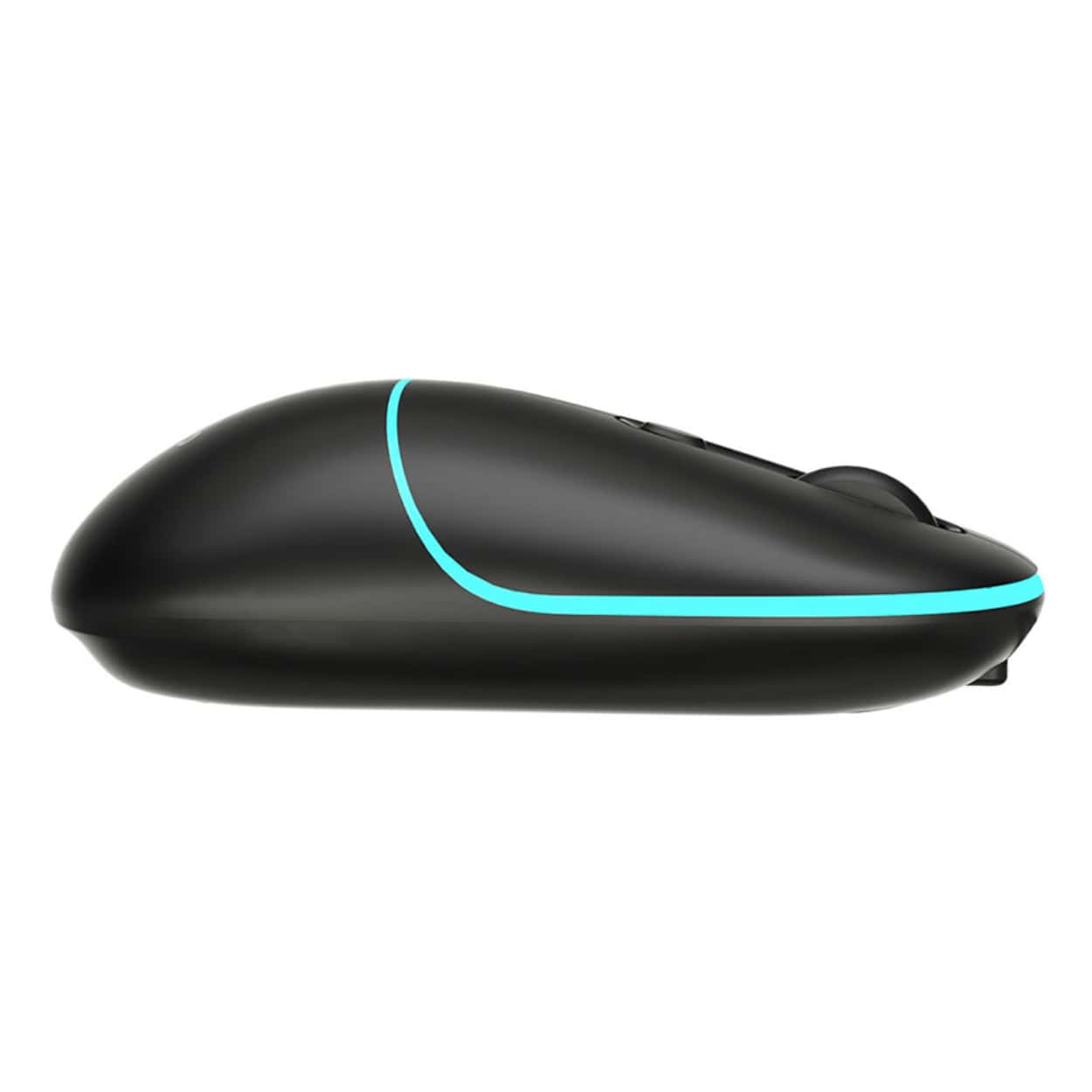 LECOO WS210 SİYAH BLUETOOTH & 2.4G WİFİ WİRELESS CHARGİNG  MOUSE - Görsel 6