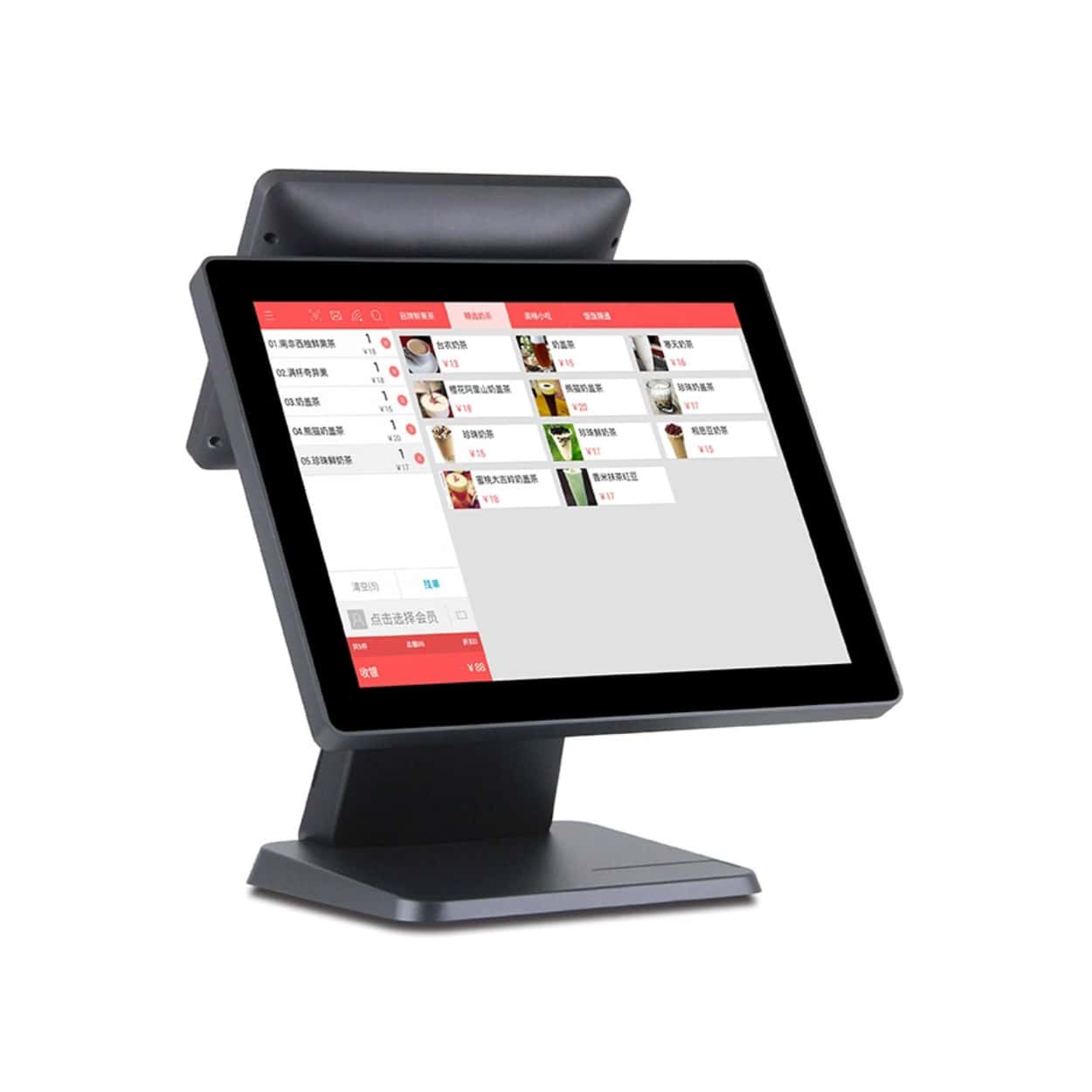 SPENTA SP-156I 15,6" i5 (4. Nesil) 8GB RAM 128 SSD 11.6" Çift Ekran Pos PC - Görsel 3