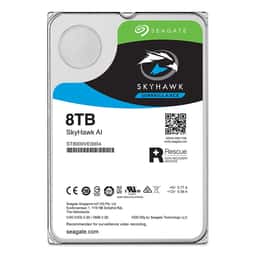 SEAGATE SKYHAWK AI 8 TB 256MB 7200RPM SATA3.0 7/24 DVR, NVR için Güvenlik HDD - Küçük Görsel 1