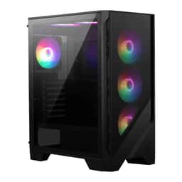 MSI MAG FORGE 120A AIRFLOW TEMPERLİ CAM 6 X120MM AUTO RGB FAN ATX GAMING KASA - Küçük Görsel 3