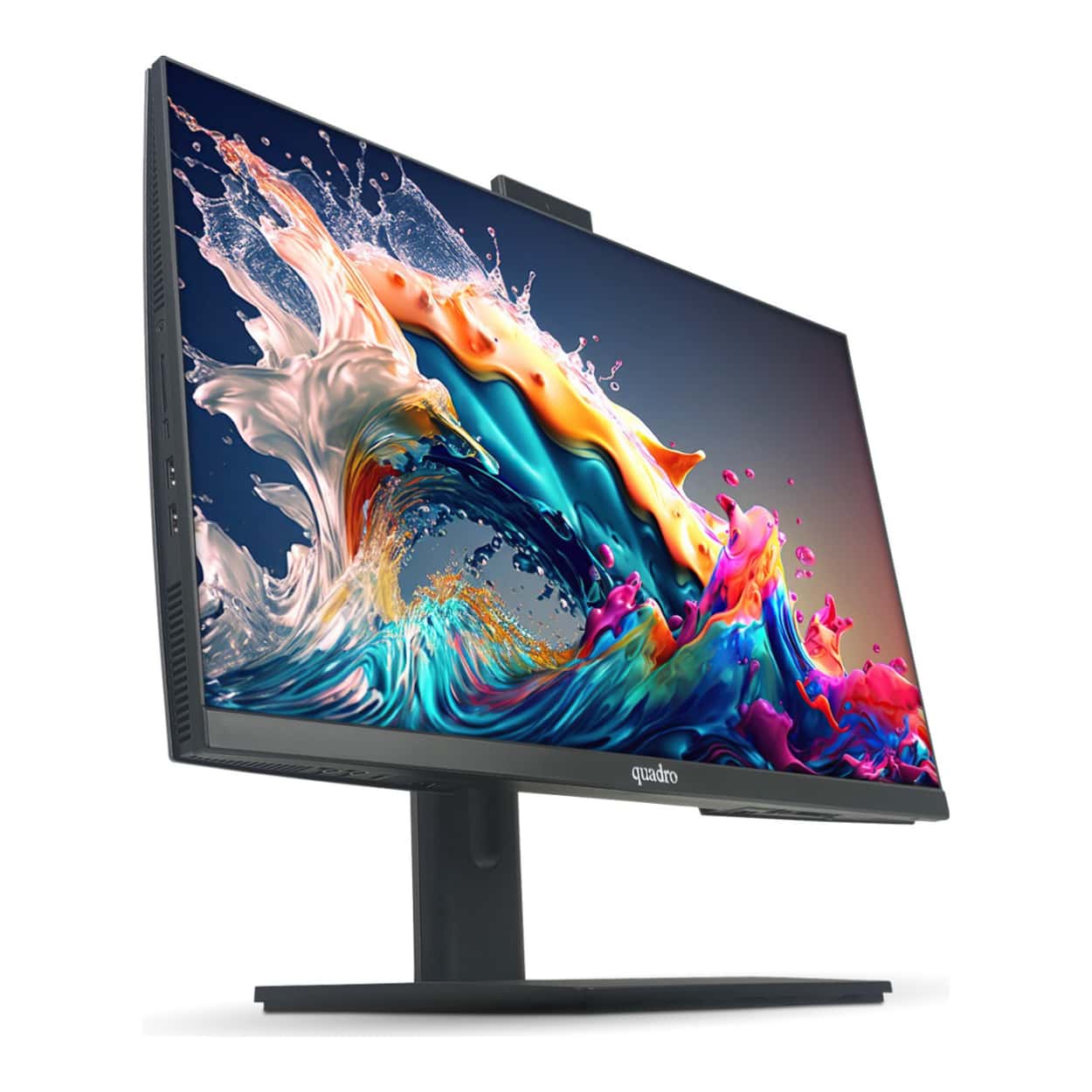 QUADRO EXPANSE AI 23.8" IPS i5-12450H 8GB 512SSD Pivot, Parmak izi  FDOS AIO - Görsel 4