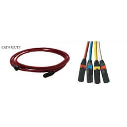 ERAT UTP CAT6  1m 4x2x24# LS0H Patch Cord MAVİ - Küçük Görsel 1