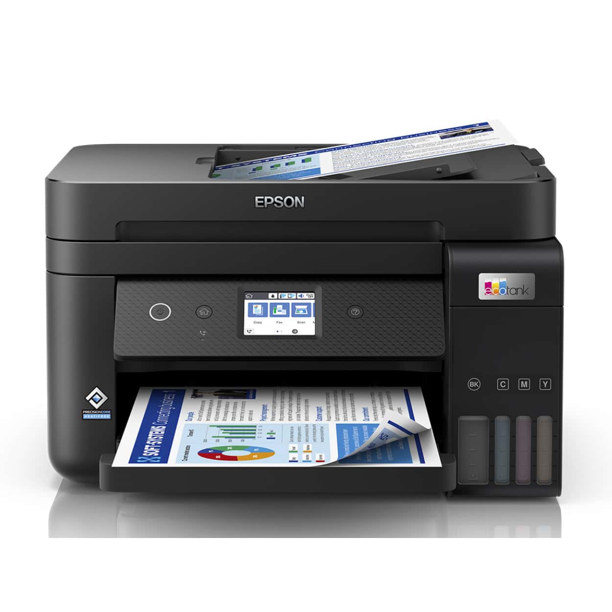 EPSON L6290 EcoTank WiFi, Eth.Dublex, Faks Yazıcı Tarayıcı,Fotokopi LCD A4 - Görsel 2
