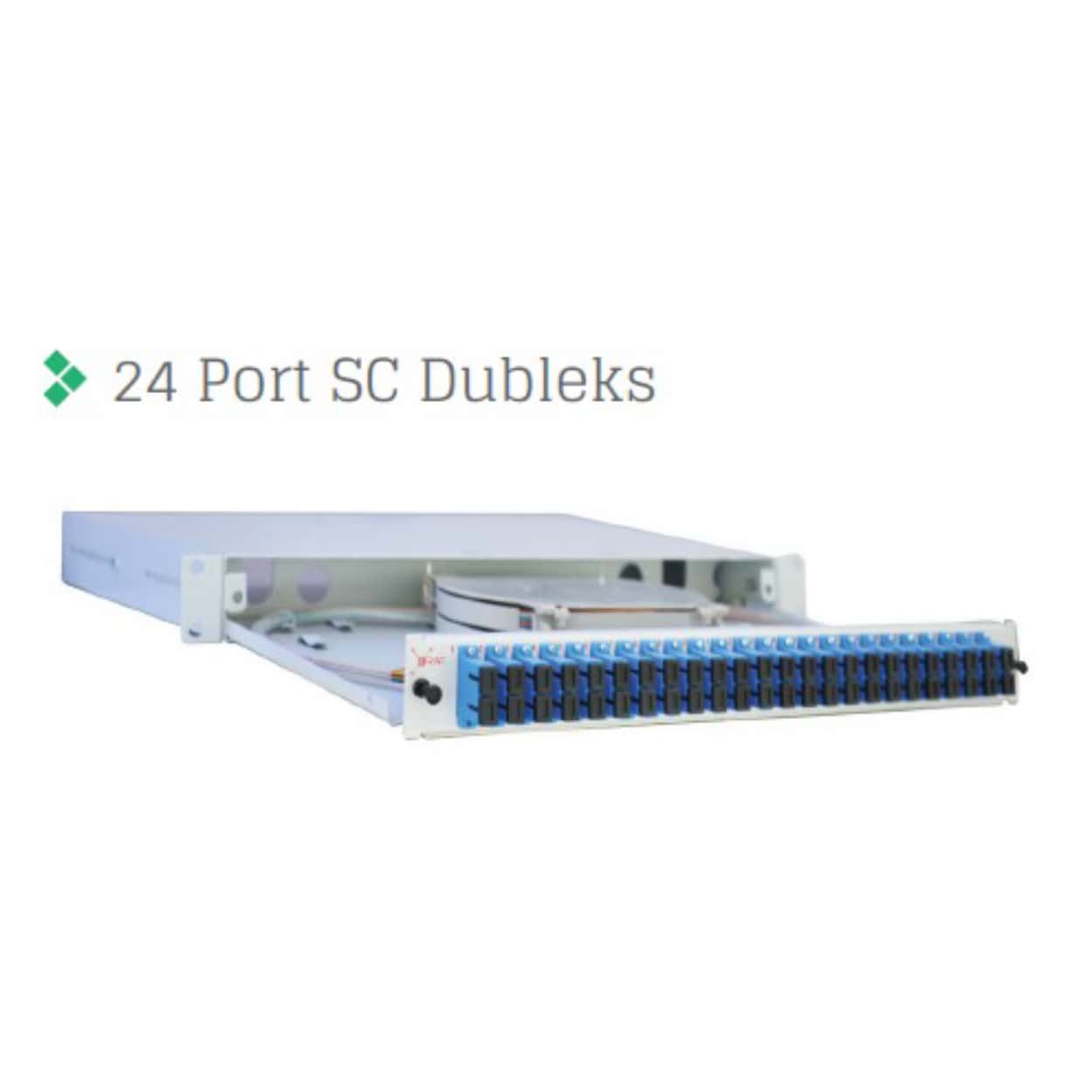 HCS KFO-00022 DataLight Fiber Optic Splice Connecting Kit (24 ports) - Görsel 1