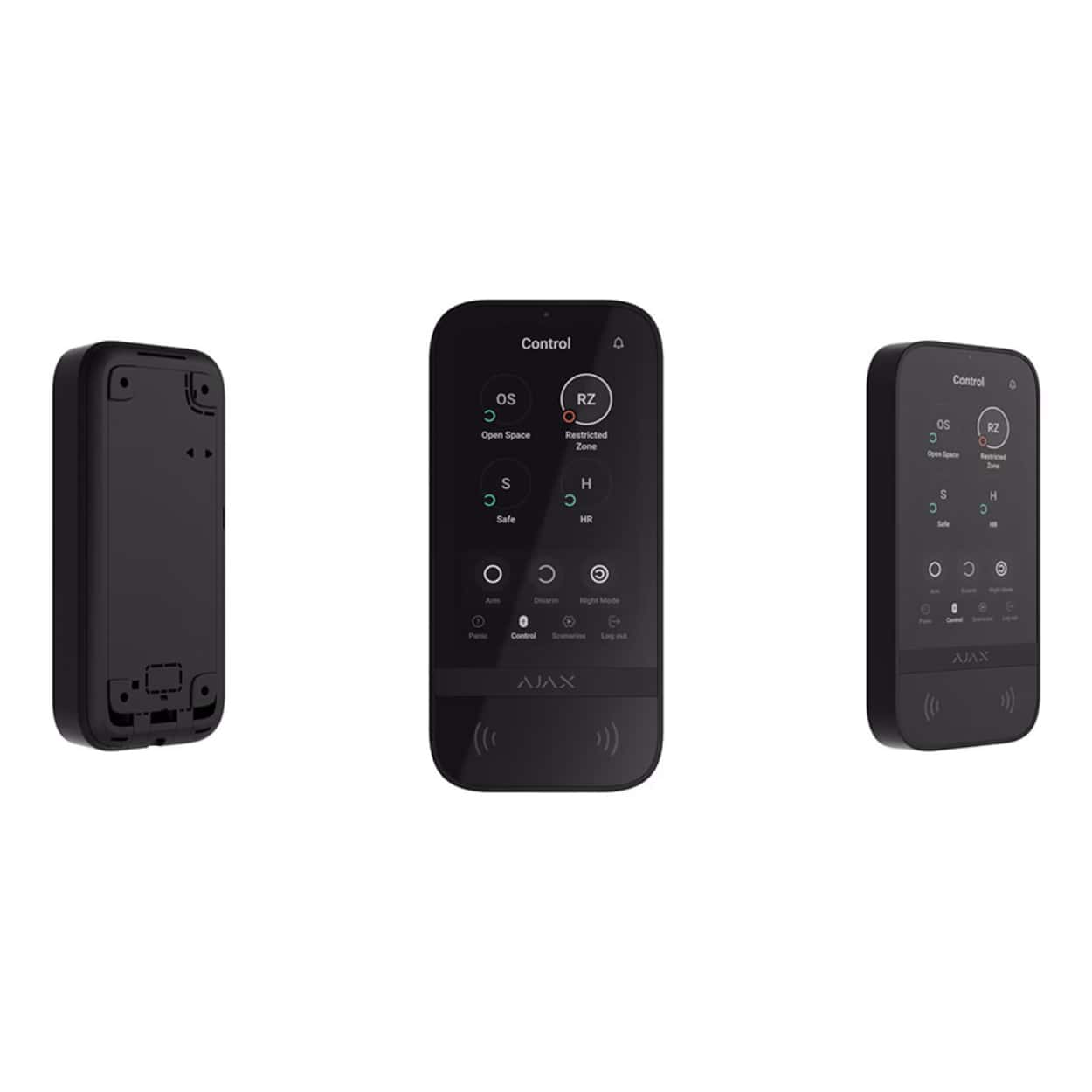 AJAX Keypad TouchScreen - Siyah - Görsel 1