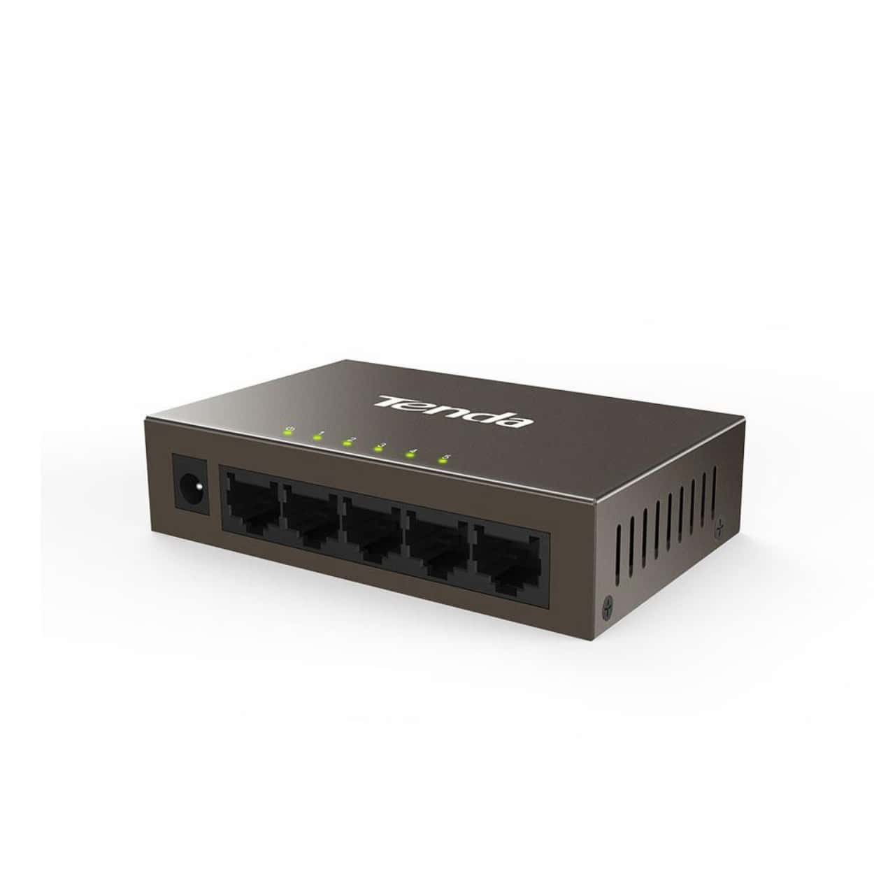 TENDA TEF1005D 5FE Port Metal Desktop Switch - Görsel 3