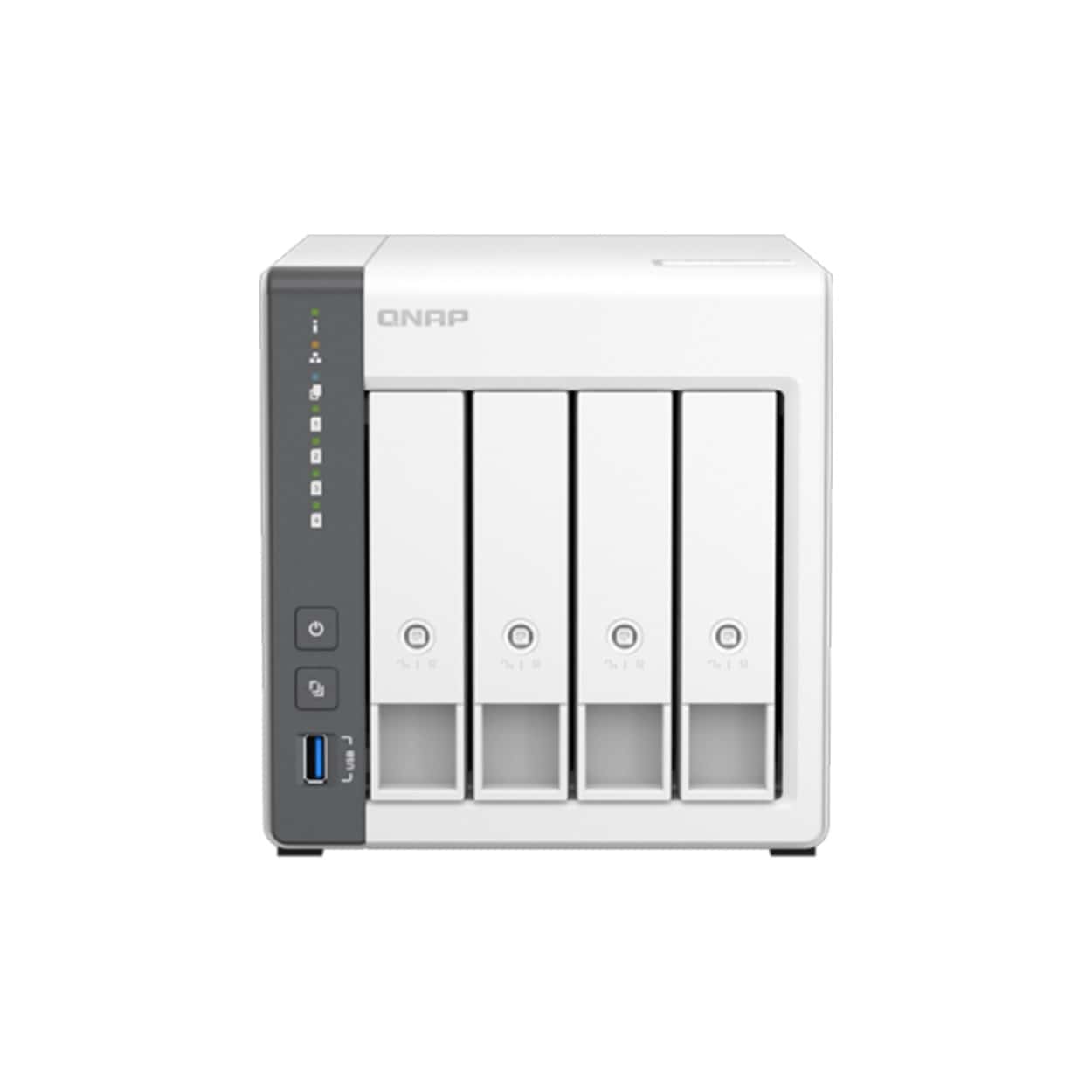 QNAP TS-433-4GB  4x3.5'' HDD Yuvalı Tower NAS - Görsel 1